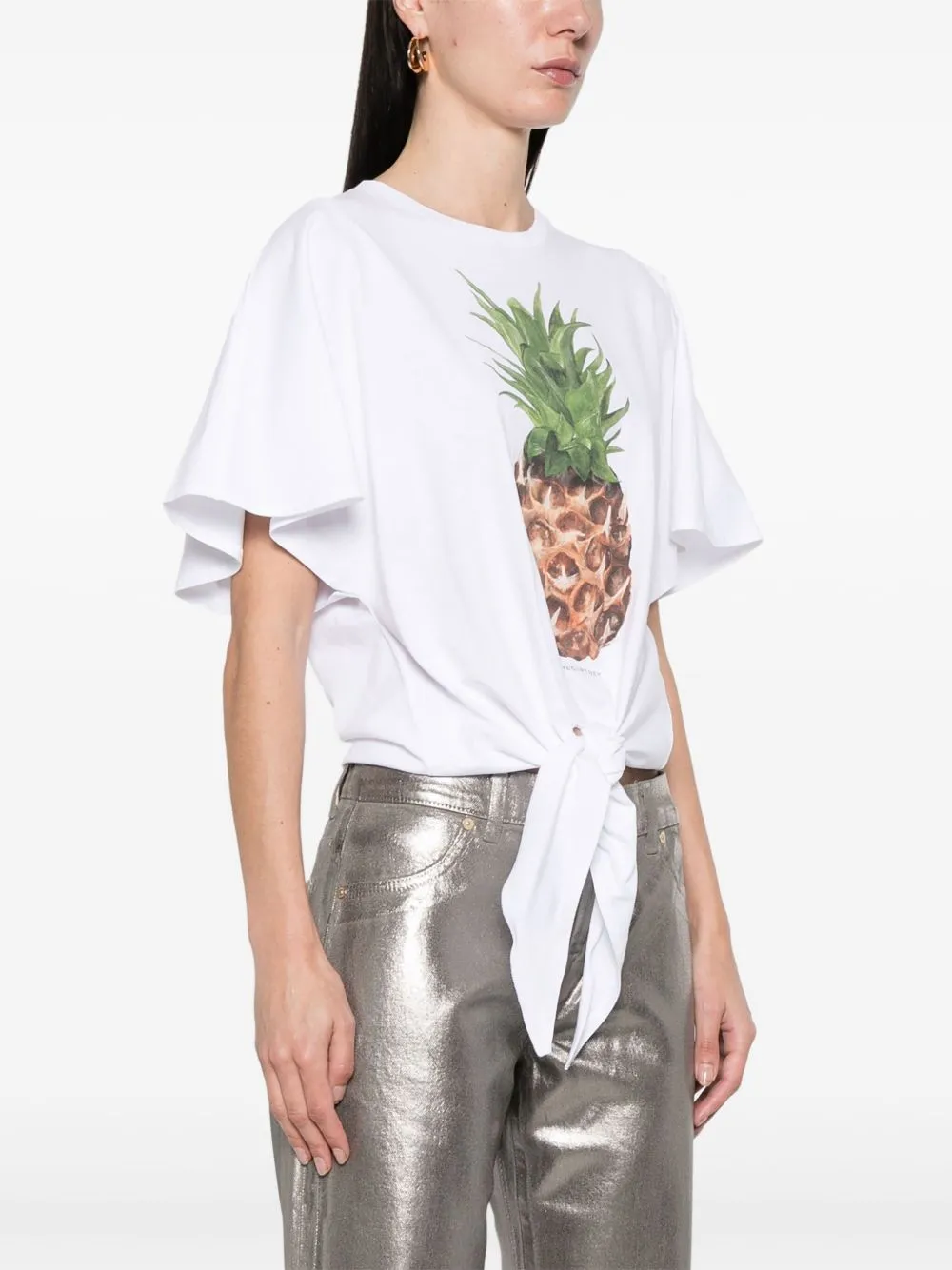 PINEAPPLE COTTON T-SHIRT sold by Lord & Taylor product image thumbnail 5
