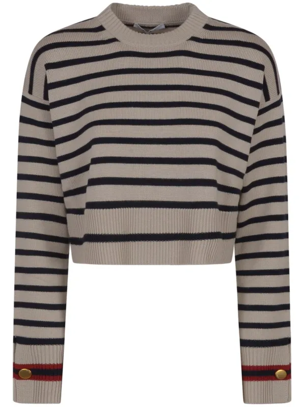 WOOL STRIPED JUMPER sold by Lord & Taylor