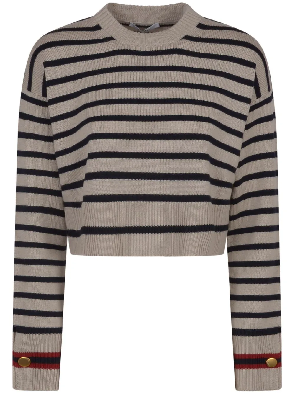 WOOL STRIPED JUMPER sold by Lord & Taylor