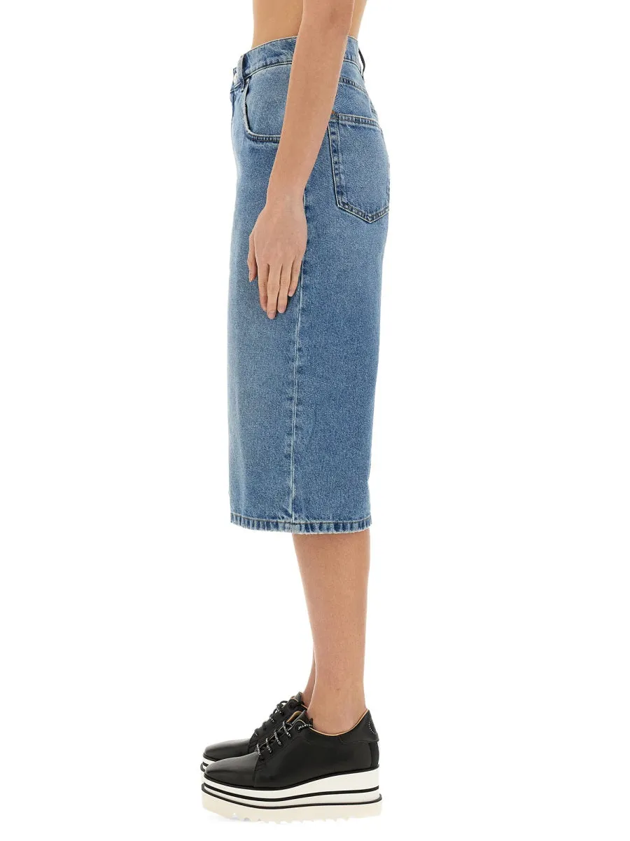DENIM COTTON BERMUDA SHORTS sold by Lord & Taylor product image thumbnail 4
