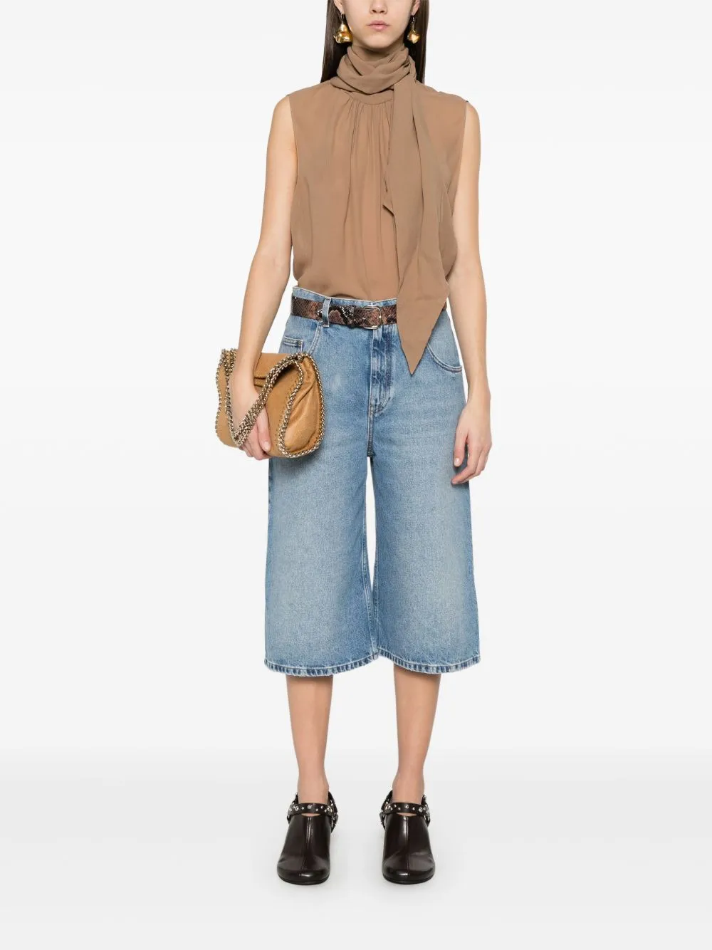 DENIM COTTON BERMUDA SHORTS sold by Lord & Taylor product image thumbnail 5