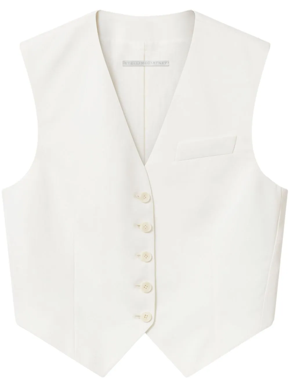 WOOL CROPPED VEST sold by Lord & Taylor