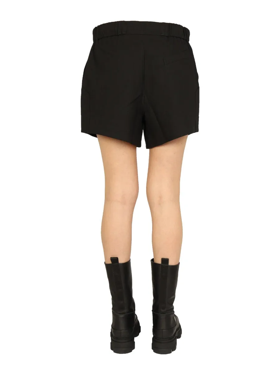 RUFFLED ELASTIC SHORTS sold by Lord & Taylor product image thumbnail 4