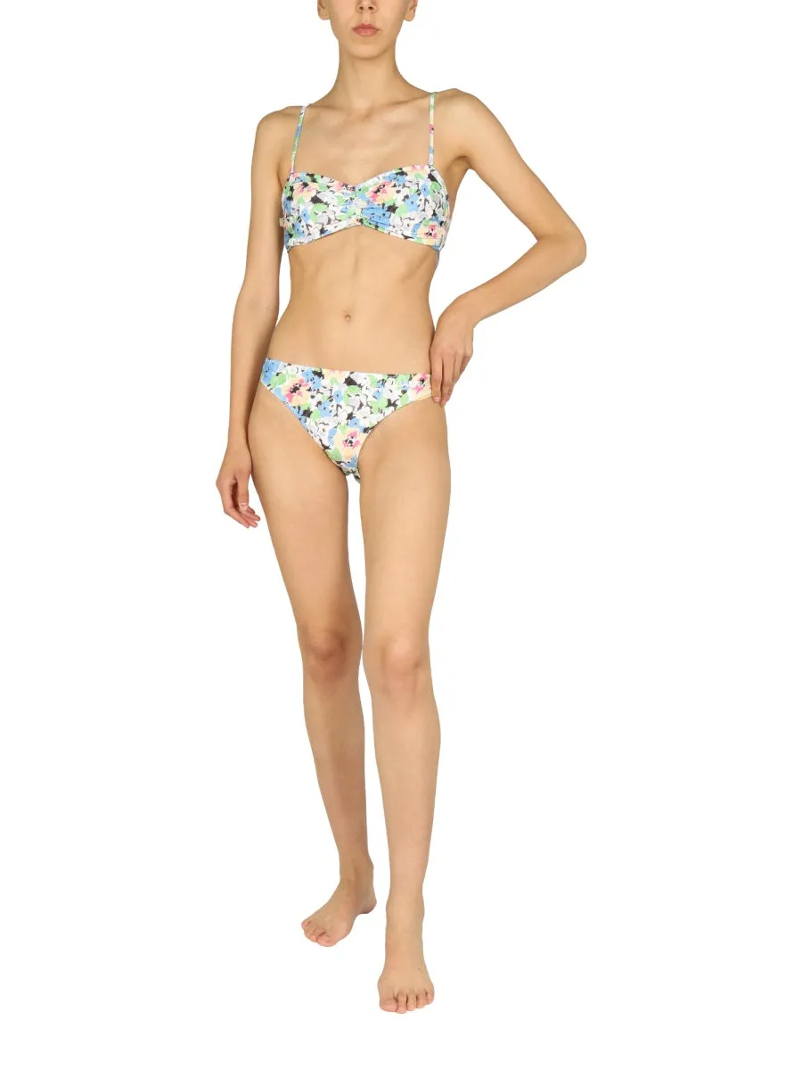 FLORAL PATTERN BIKINI BRIEFS sold by Lord & Taylor product image thumbnail 4