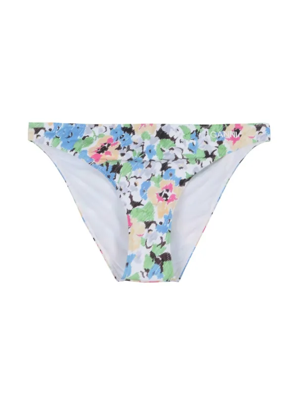 FLORAL PATTERN BIKINI BRIEFS sold by Lord & Taylor