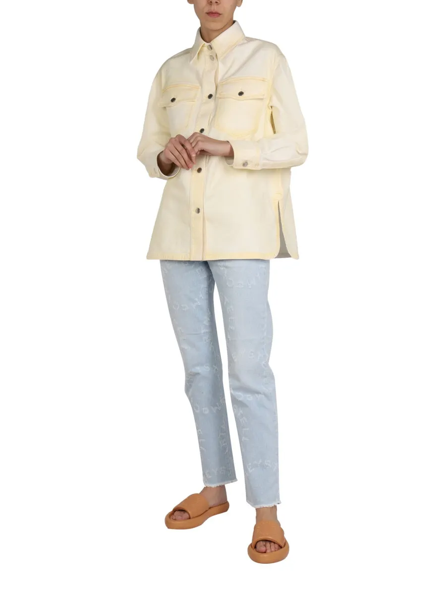 DENIM SHIRT JACKET sold by Lord & Taylor product image thumbnail 2