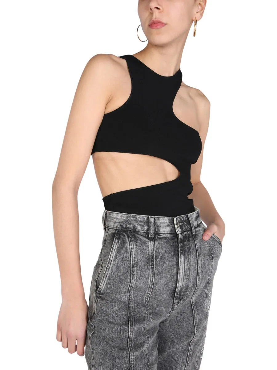 COMPACT TOP WITH CUT OUT DETAILS sold by Lord & Taylor product image thumbnail 4