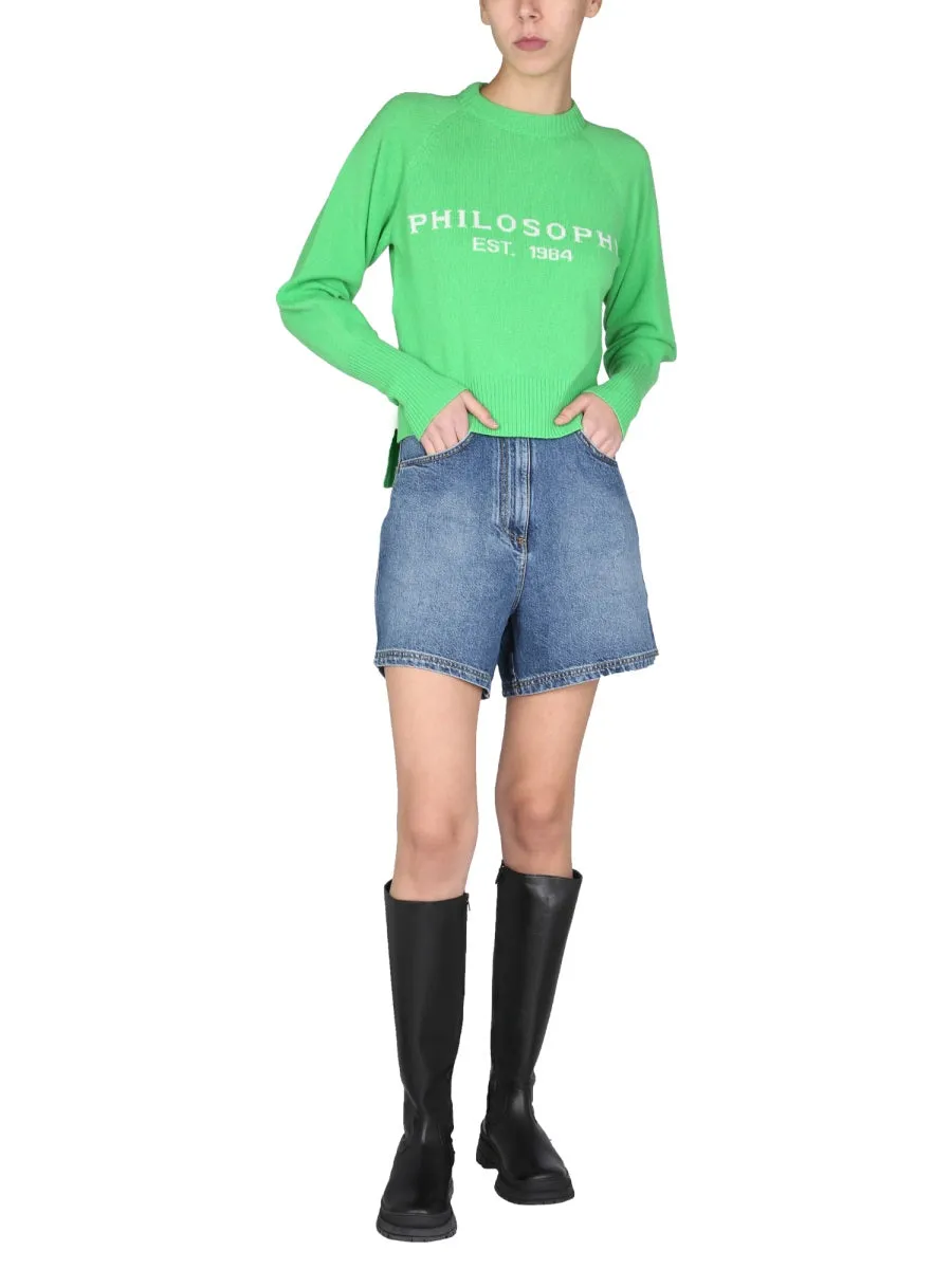 SWEATER WITH LOGO INLAY sold by Lord & Taylor product image thumbnail 2