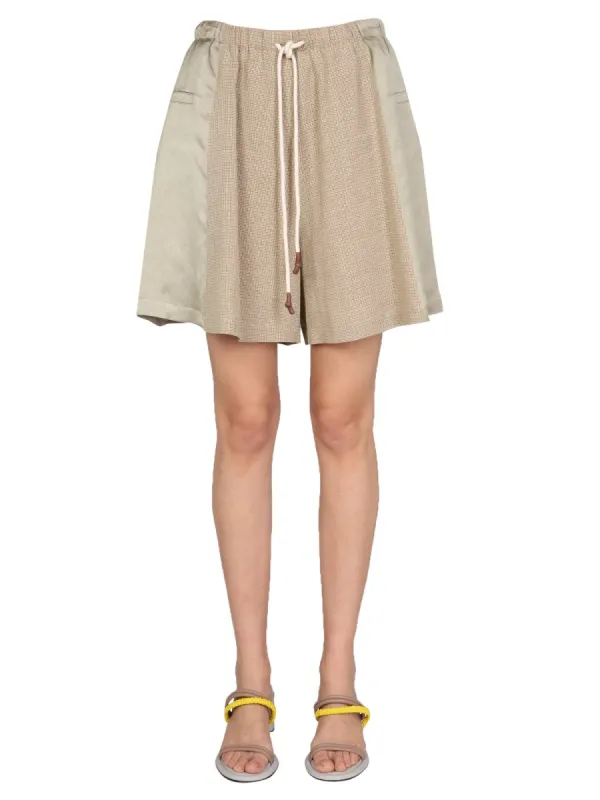 BERMUDA WITH TARTAN MOTIF sold by Lord & Taylor