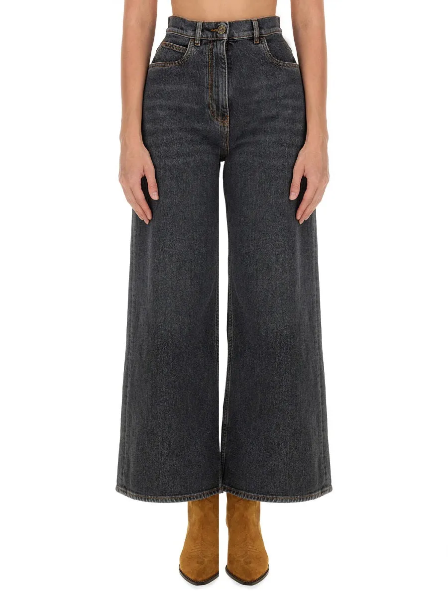 BAGGY JACQUARD JEANS sold by Lord & Taylor product image thumbnail 3