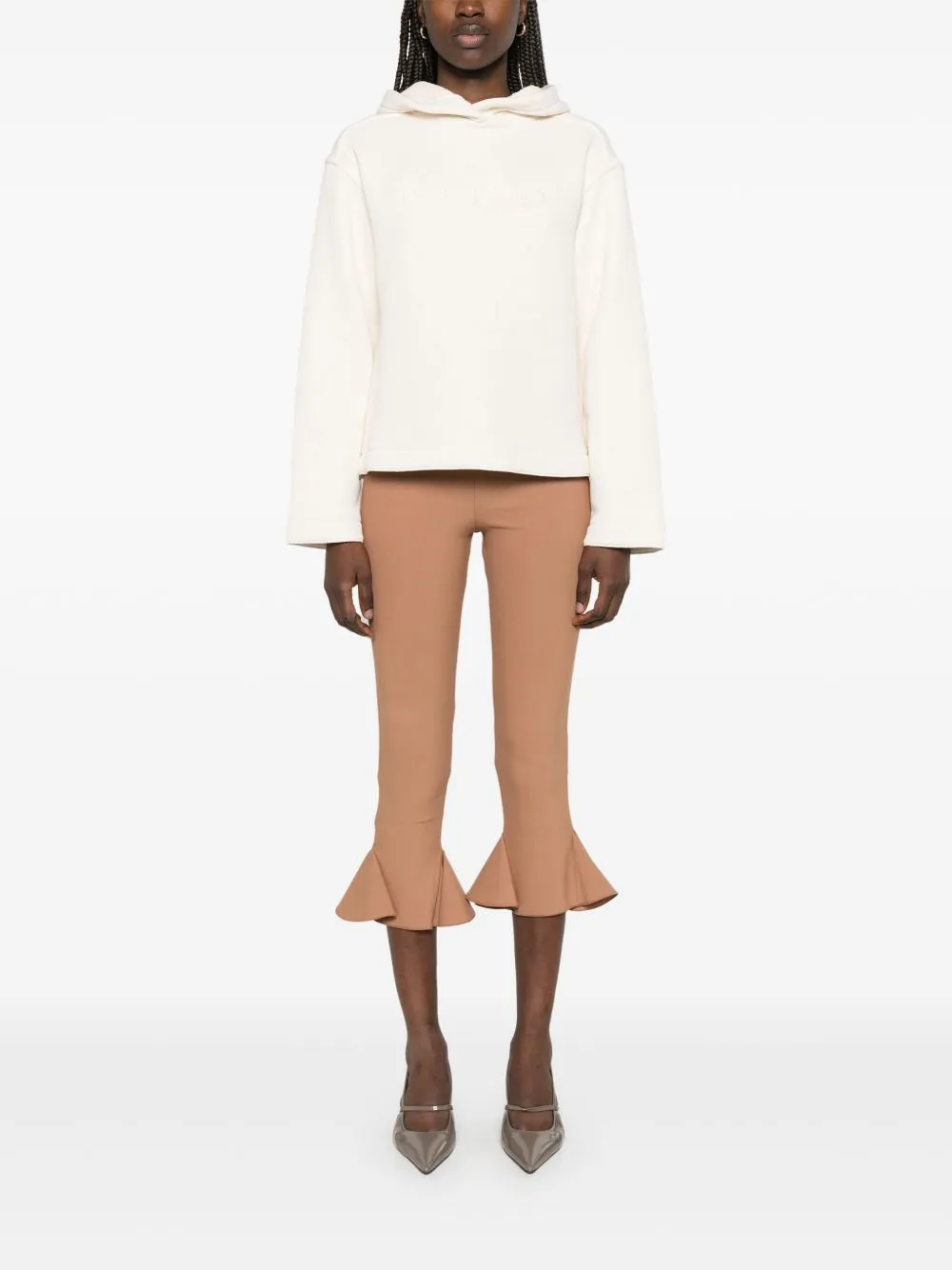 LOGO COTTON HOODIE sold by Lord & Taylor product image thumbnail 4