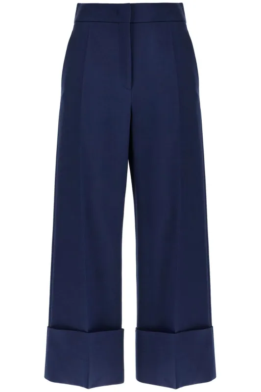 INDIGO PANTS IN WOOL AND SILK sold by Lord & Taylor