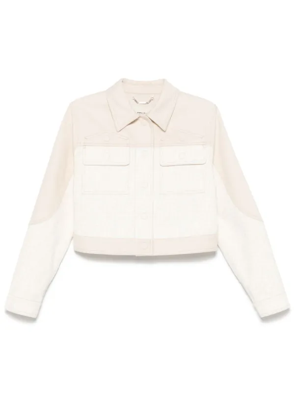 WHITE FF DENIM JACKET sold by Lord & Taylor