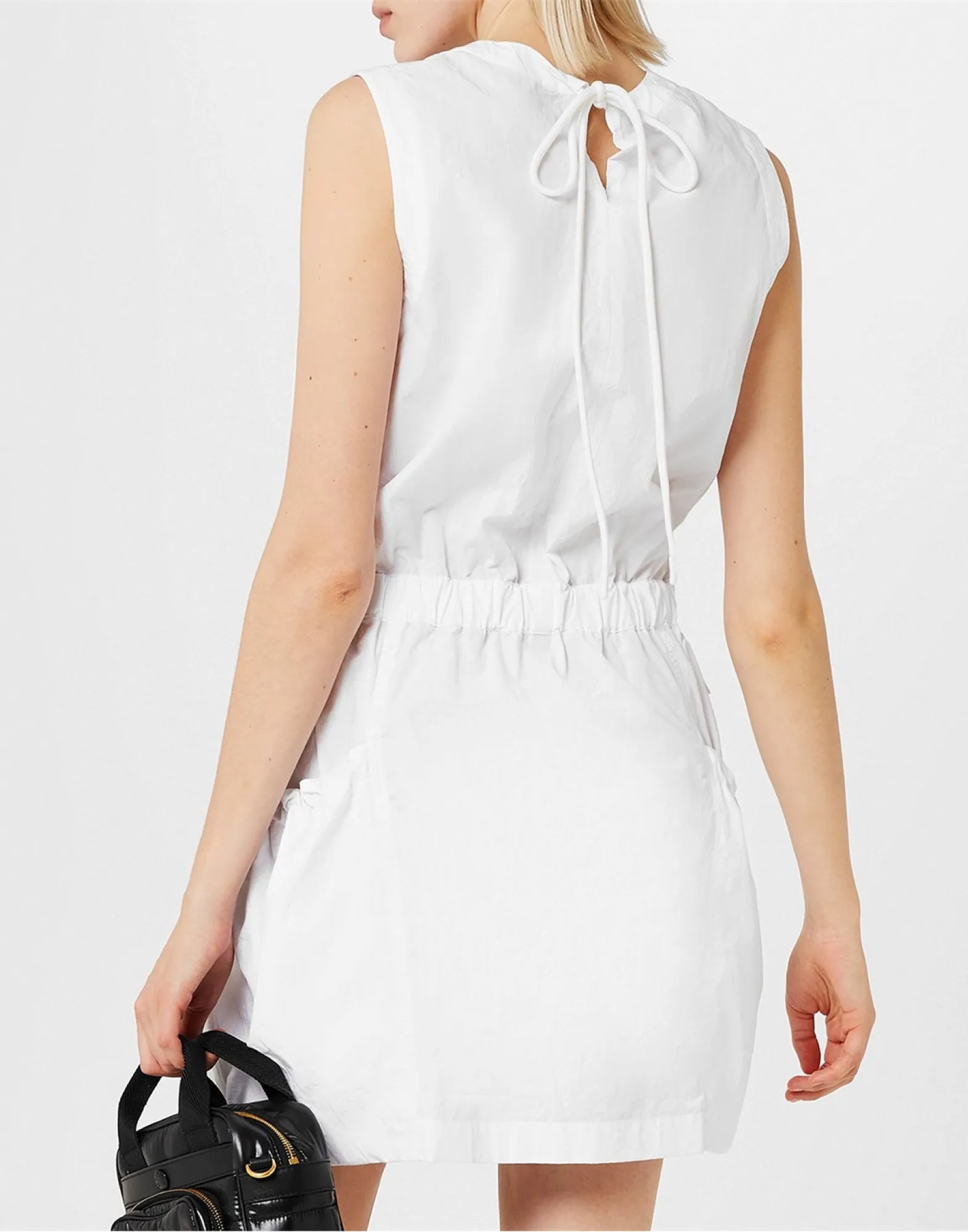 DRAWSTRING SLEEVELESS DRESS sold by Lord & Taylor product image thumbnail 4