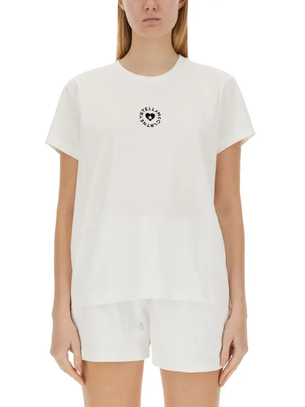 T SHIRT WITH LOGO made by Stella McCartney