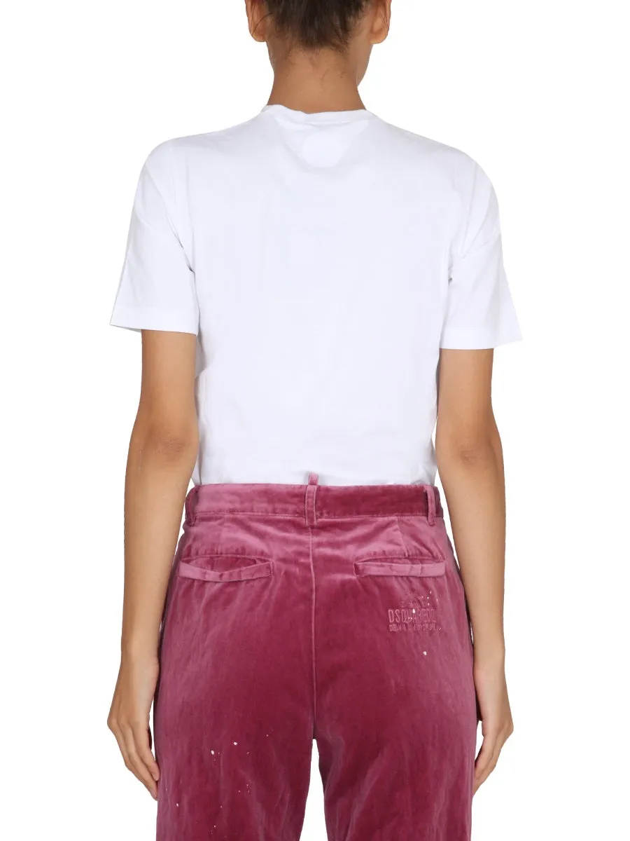 T SHIRT WITH LOGO sold by Lord & Taylor product image thumbnail 3