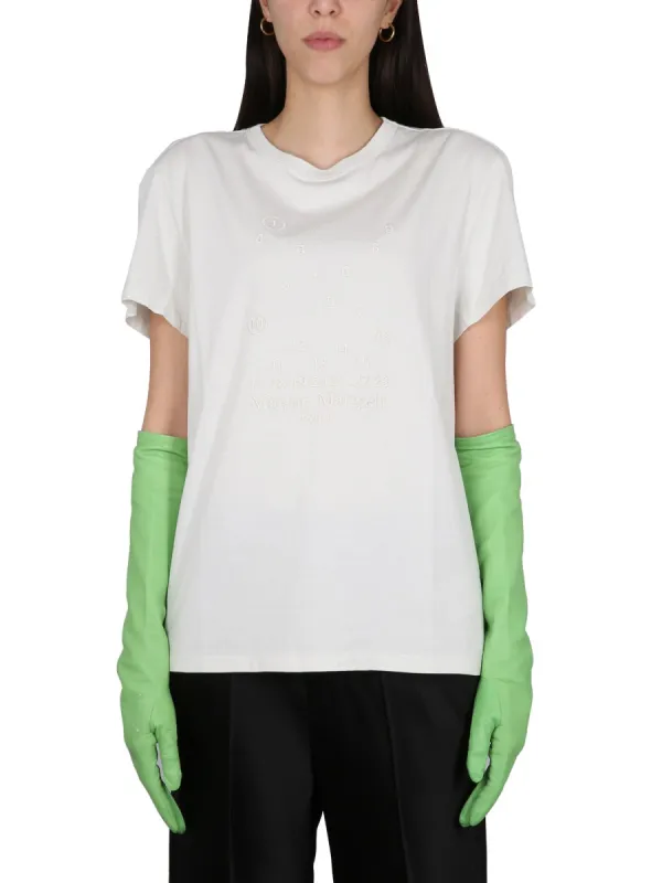 T SHIRT WITH LOGO EMBROIDERY sold by Lord & Taylor