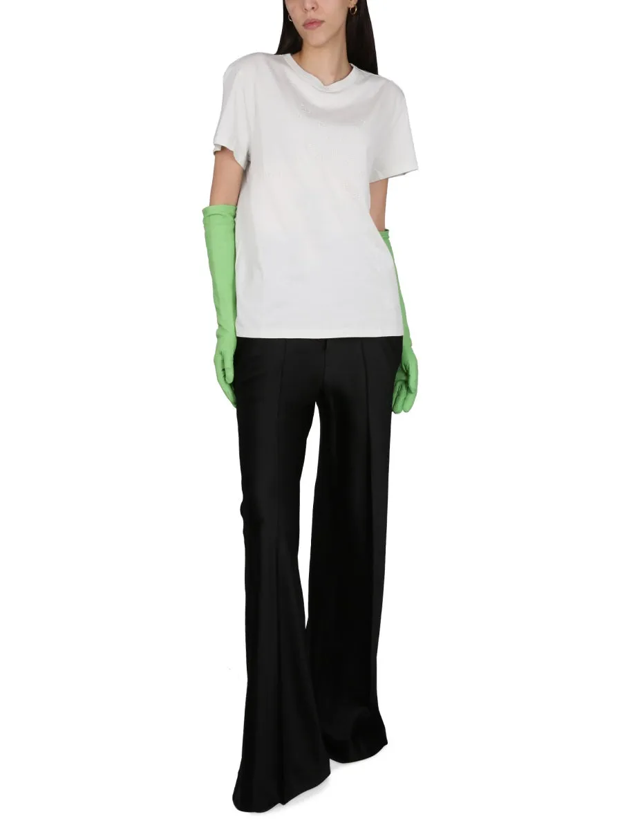 T SHIRT WITH LOGO EMBROIDERY sold by Lord & Taylor product image thumbnail 2