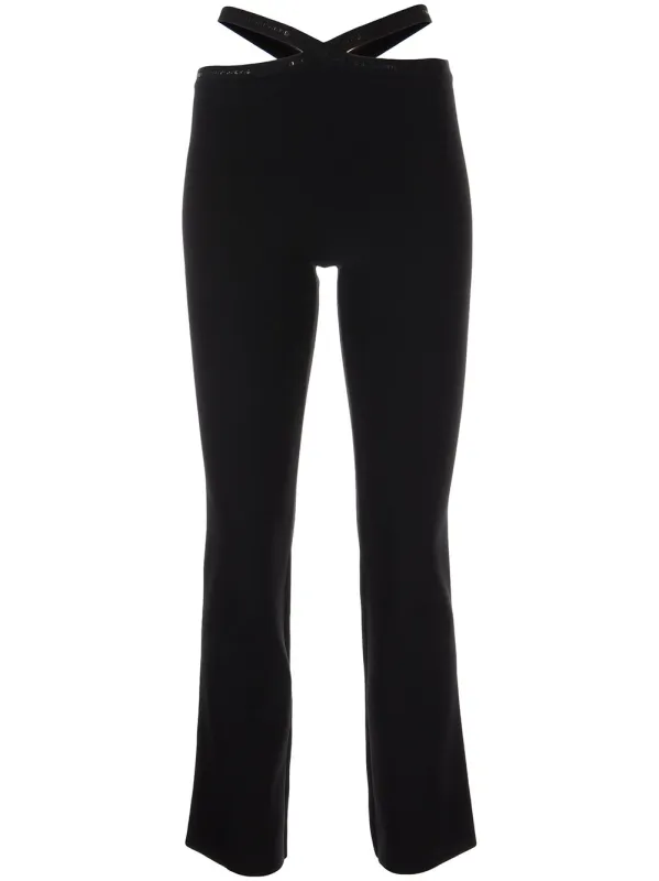 CROSS LEGGINGS WITH LOGO sold by Lord & Taylor