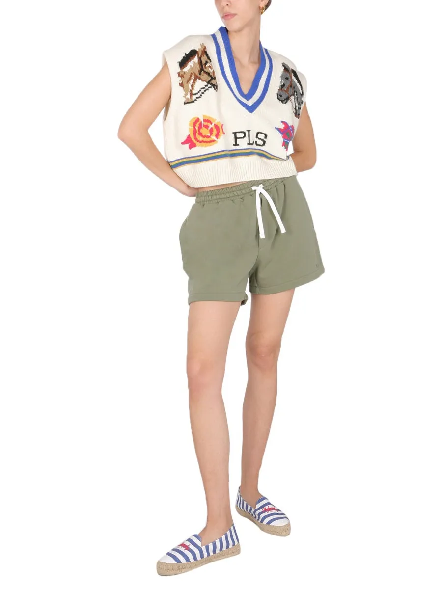 SWEAT SHORTS sold by Lord & Taylor product image thumbnail 2