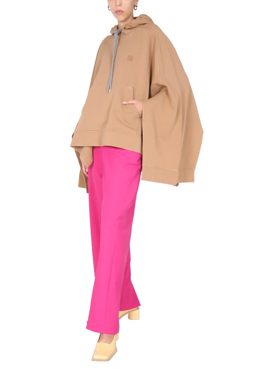 PONCHO SWEATSHIRT WITH EMBROIDERED LOGO sold by Lord & Taylor product image thumbnail 2