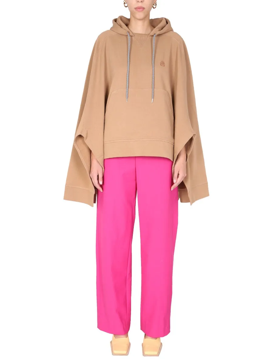 PONCHO SWEATSHIRT WITH EMBROIDERED LOGO sold by Lord & Taylor