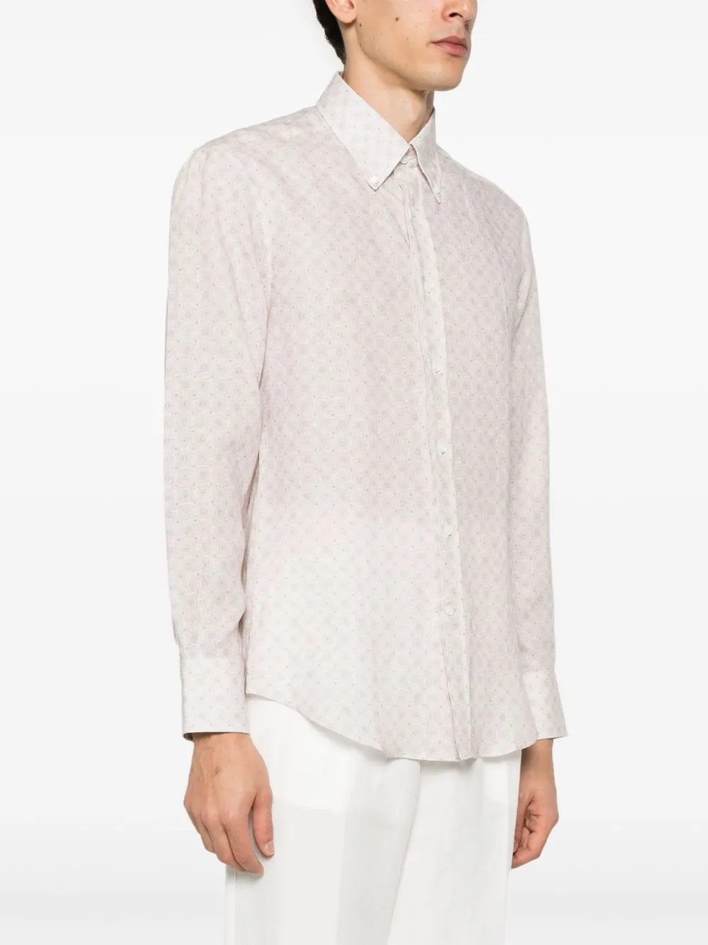 LINEN SHIRT sold by Lord & Taylor product image thumbnail 4
