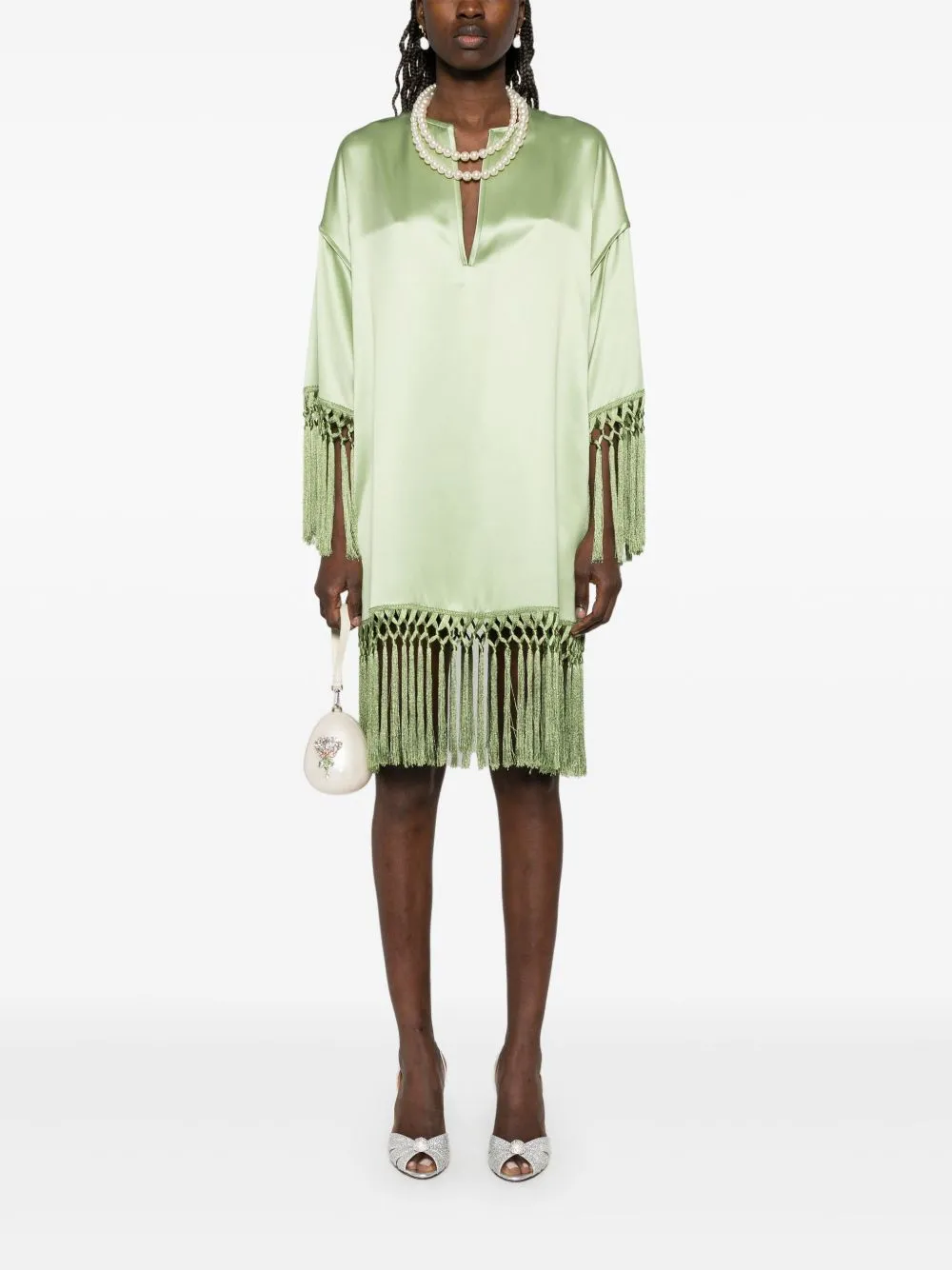 SILK TUNIC DRESS sold by Lord & Taylor product image thumbnail 4