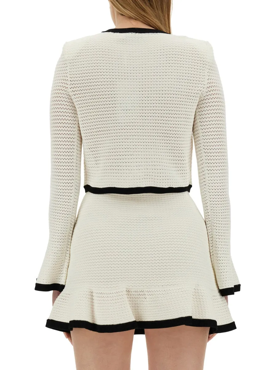 CROCHET CARDIGAN sold by Lord & Taylor product image thumbnail 3