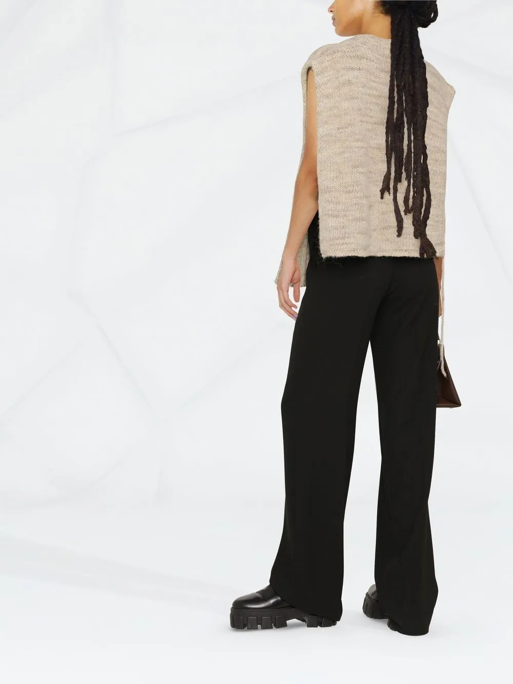 KNITTED VEST sold by Lord & Taylor product image thumbnail 3