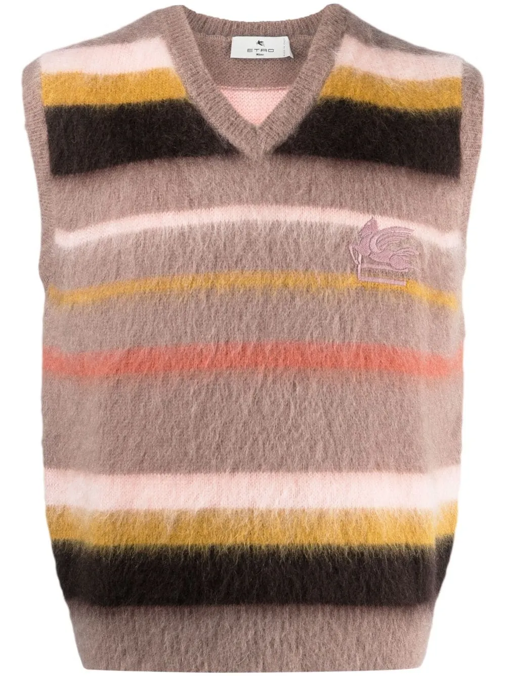 VEST WITH STRIPE PATTERN sold by Lord & Taylor