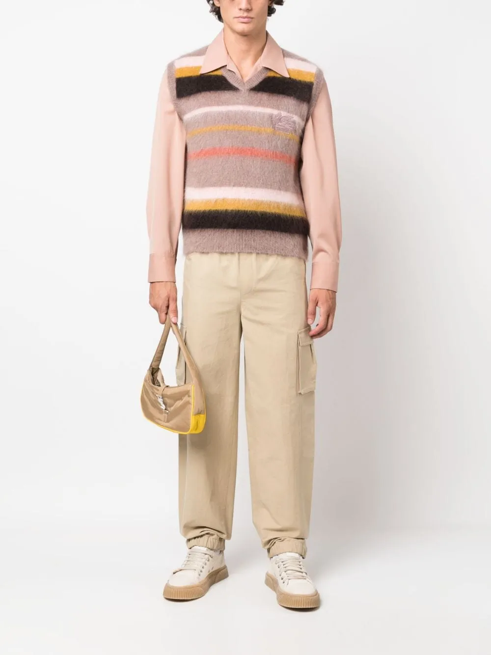 VEST WITH STRIPE PATTERN sold by Lord & Taylor product image thumbnail 2
