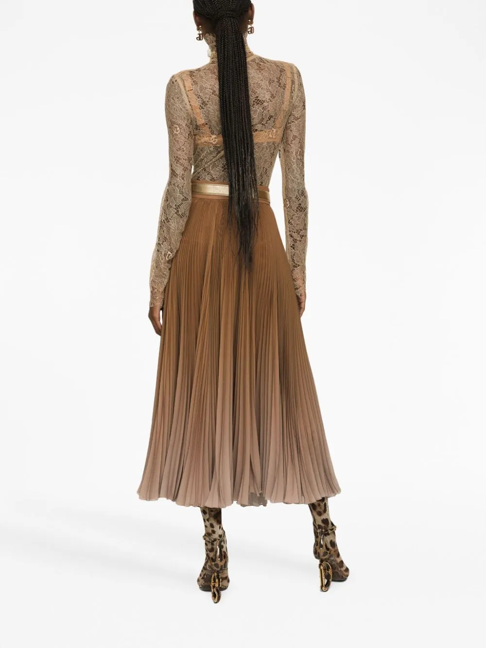 HIGH NECK BLOUSE sold by Lord & Taylor product image thumbnail 5