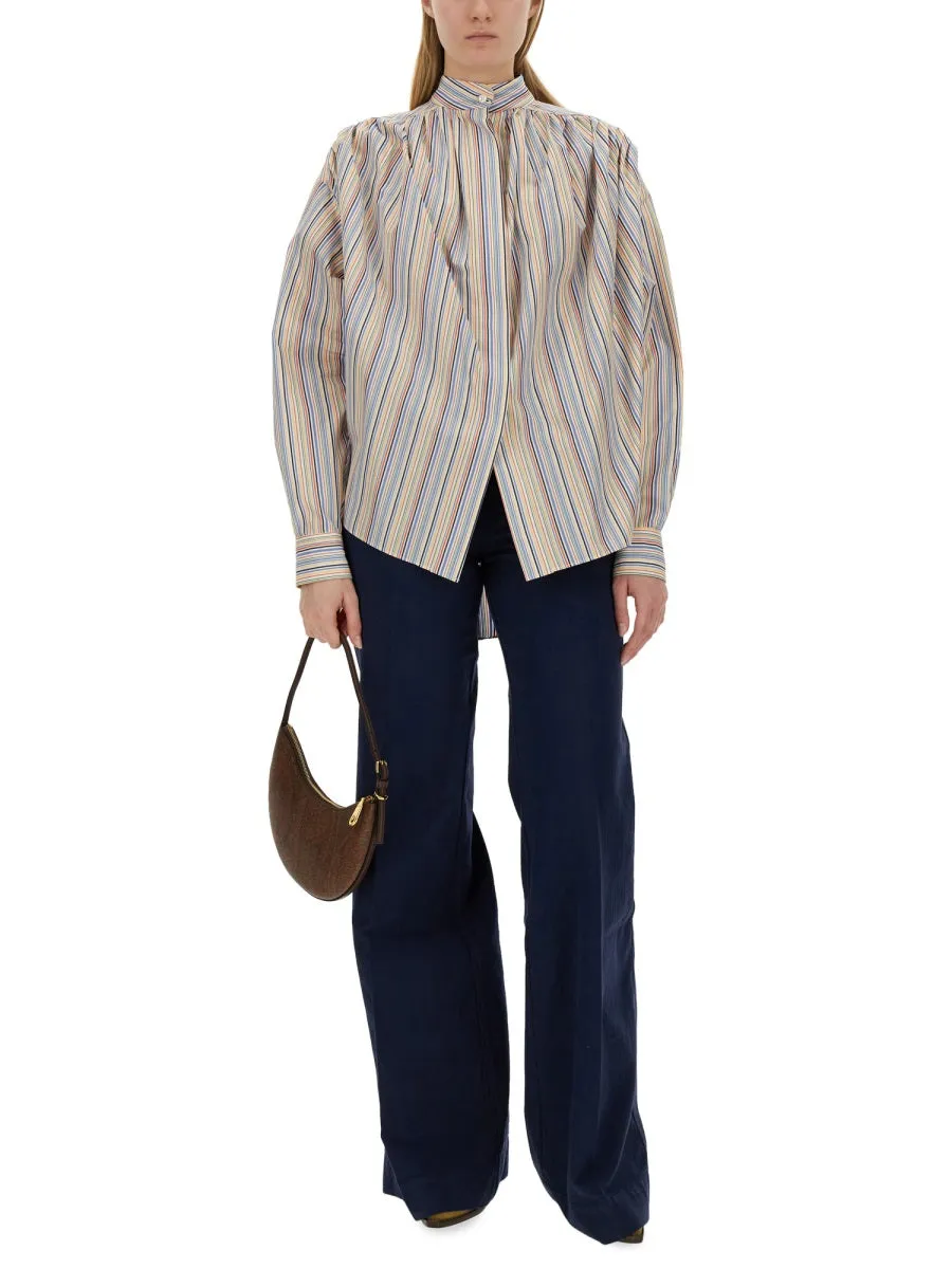 BLOUSE WITH STRIPE PATTERN sold by Lord & Taylor product image thumbnail 2