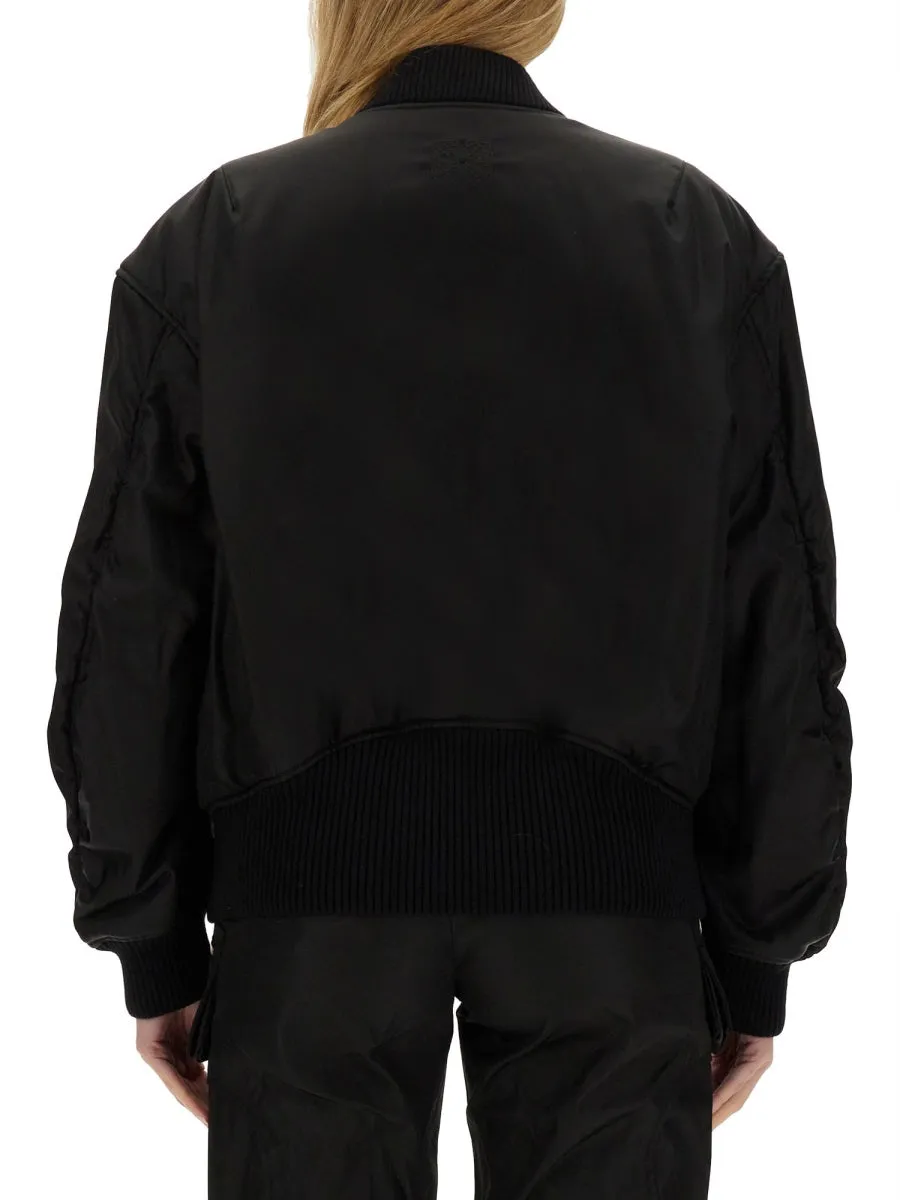 NYLON BOMBER JACKET sold by Lord & Taylor product image thumbnail 3