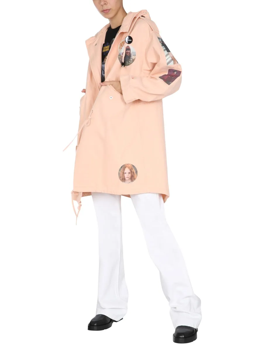 PARKA WITH LOGO PATCH sold by Lord & Taylor product image thumbnail 2