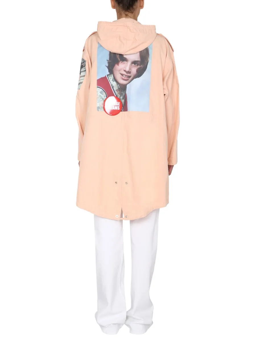 PARKA WITH LOGO PATCH sold by Lord & Taylor product image thumbnail 3