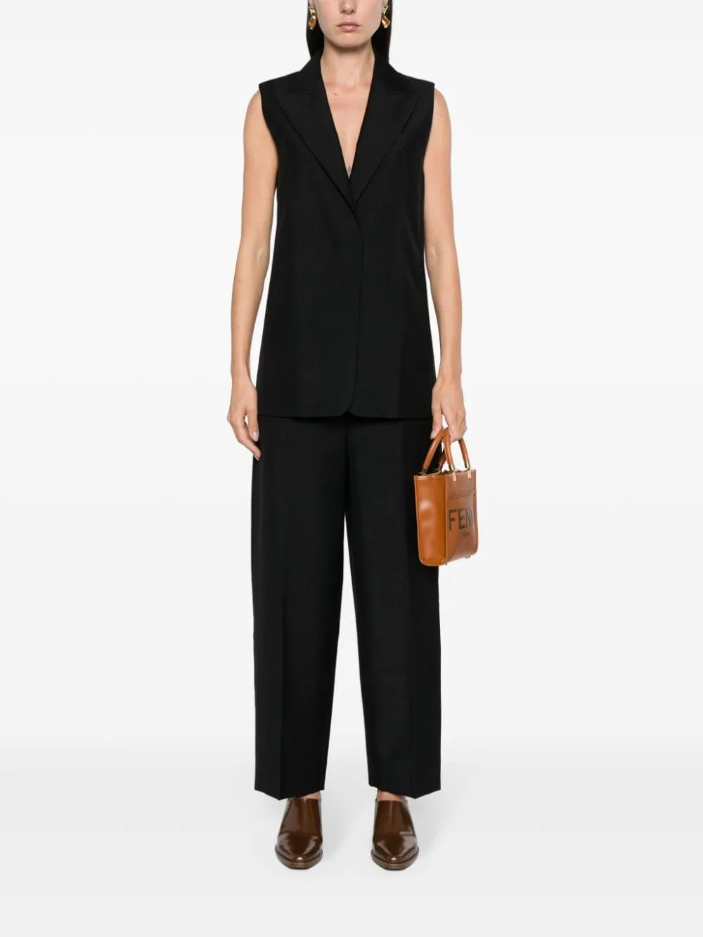 TAILORED VEST sold by Lord & Taylor product image thumbnail 5