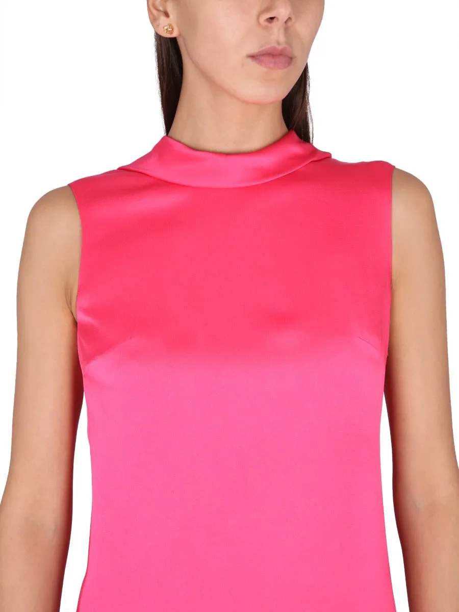 LONG DRESS WITH RING NECKLINE sold by Lord & Taylor product image thumbnail 4