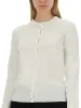 CARDIGAN WITH LACE INLAYS sold by Lord & Taylor