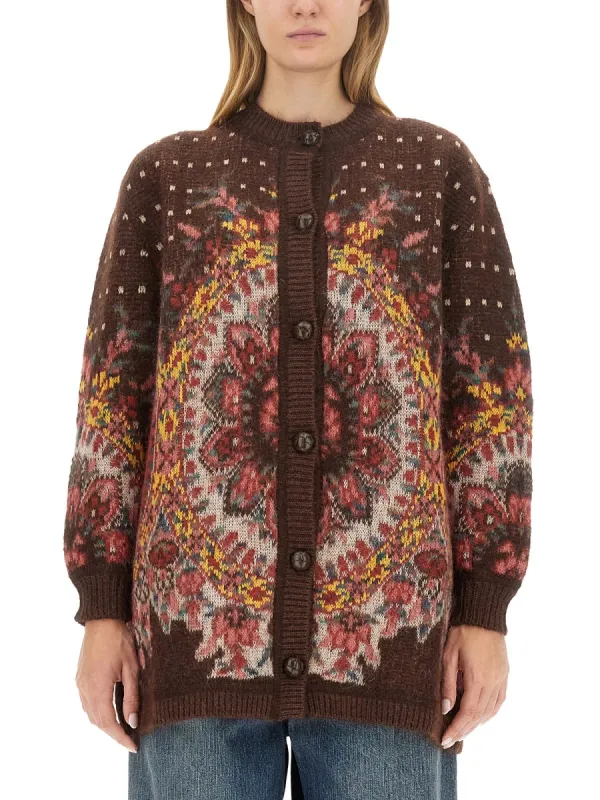 CARDIGAN WITH LOGO sold by Lord & Taylor