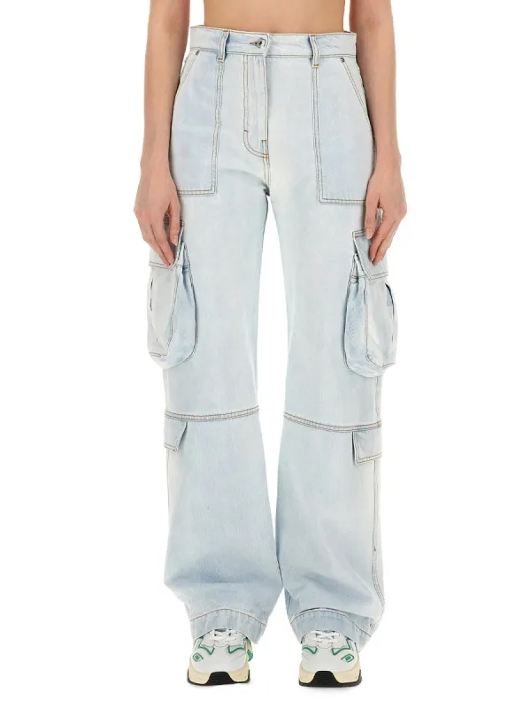 DENIM CARGO PANTS sold by Lord & Taylor
