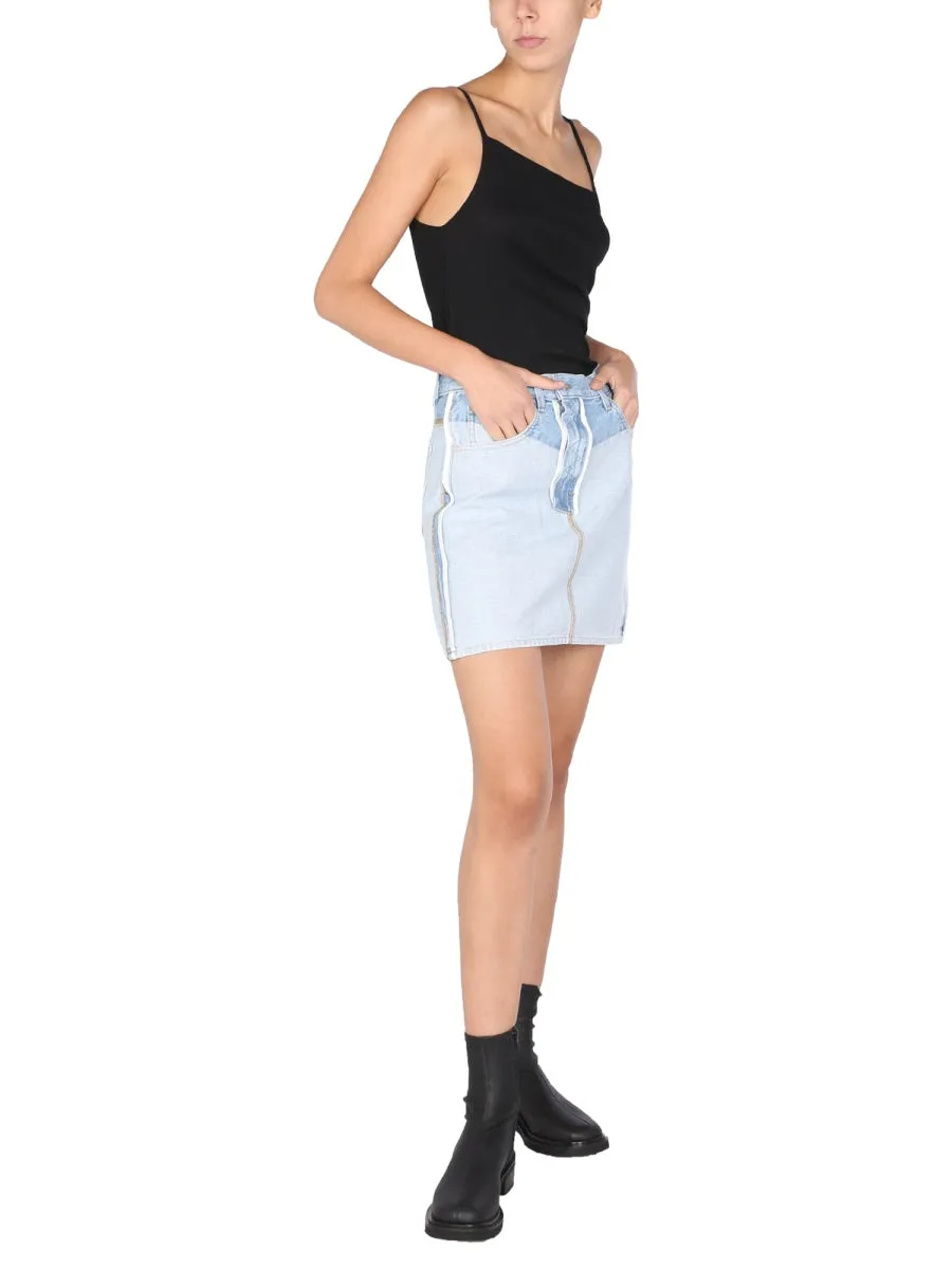 REVERS DENIM SKIRT sold by Lord & Taylor product image thumbnail 2