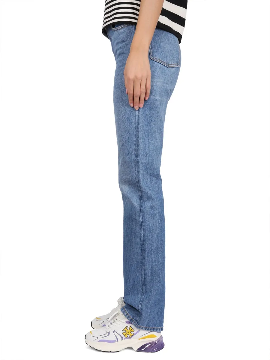 MEDIUM WAIST SLIM JEANS sold by Lord & Taylor product image thumbnail 3