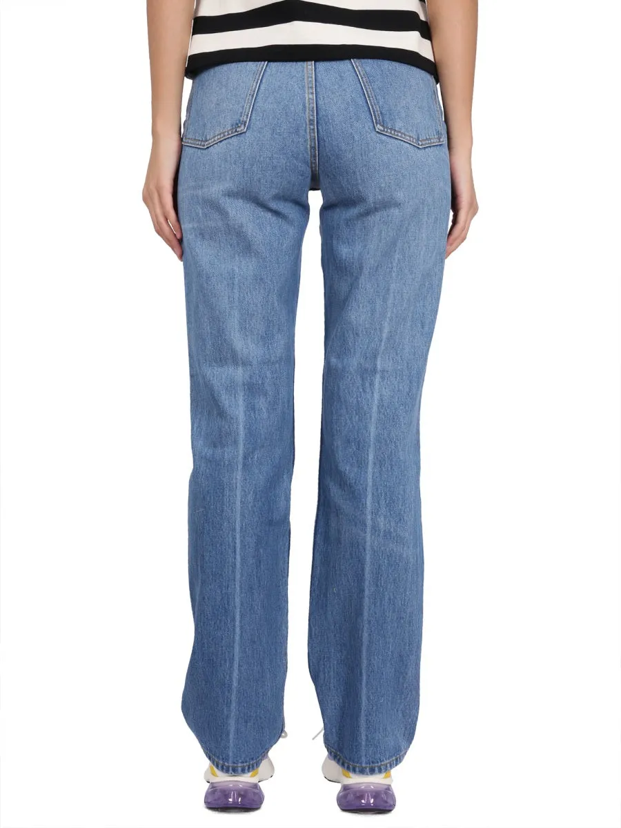 MEDIUM WAIST SLIM JEANS sold by Lord & Taylor product image thumbnail 4