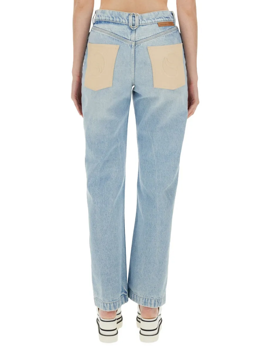 STRAIGHT LEG JEANS sold by Lord & Taylor product image thumbnail 3