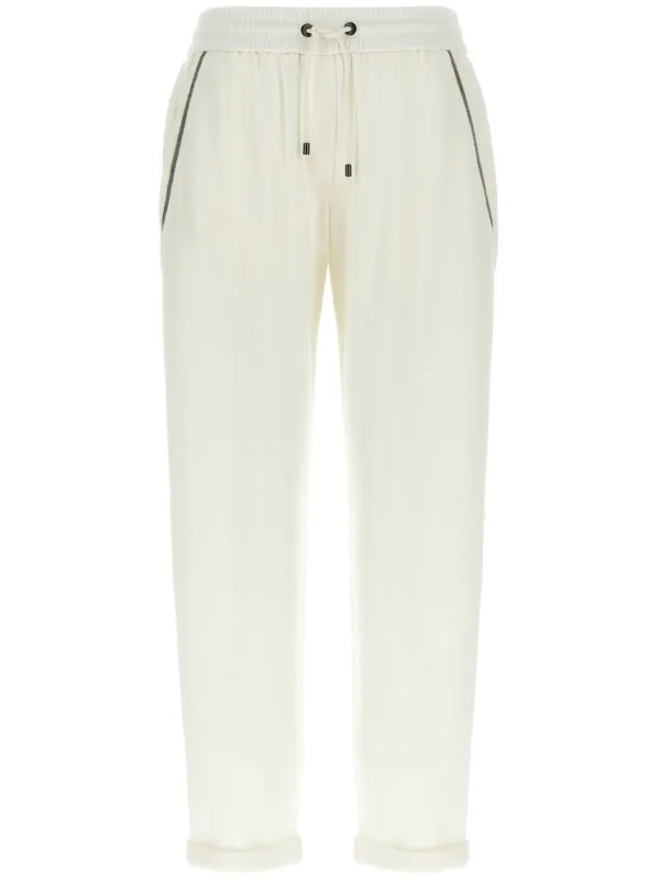 COTTON AND SILK BLEND TROUSERS sold by Lord & Taylor