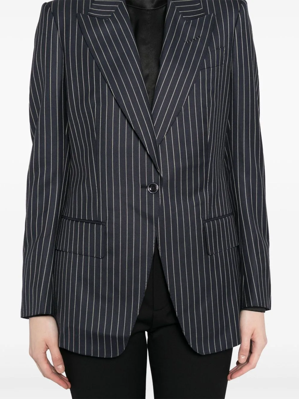 WOOL SINGLE-BREASTED BLAZER JACKET sold by Lord & Taylor product image thumbnail 3