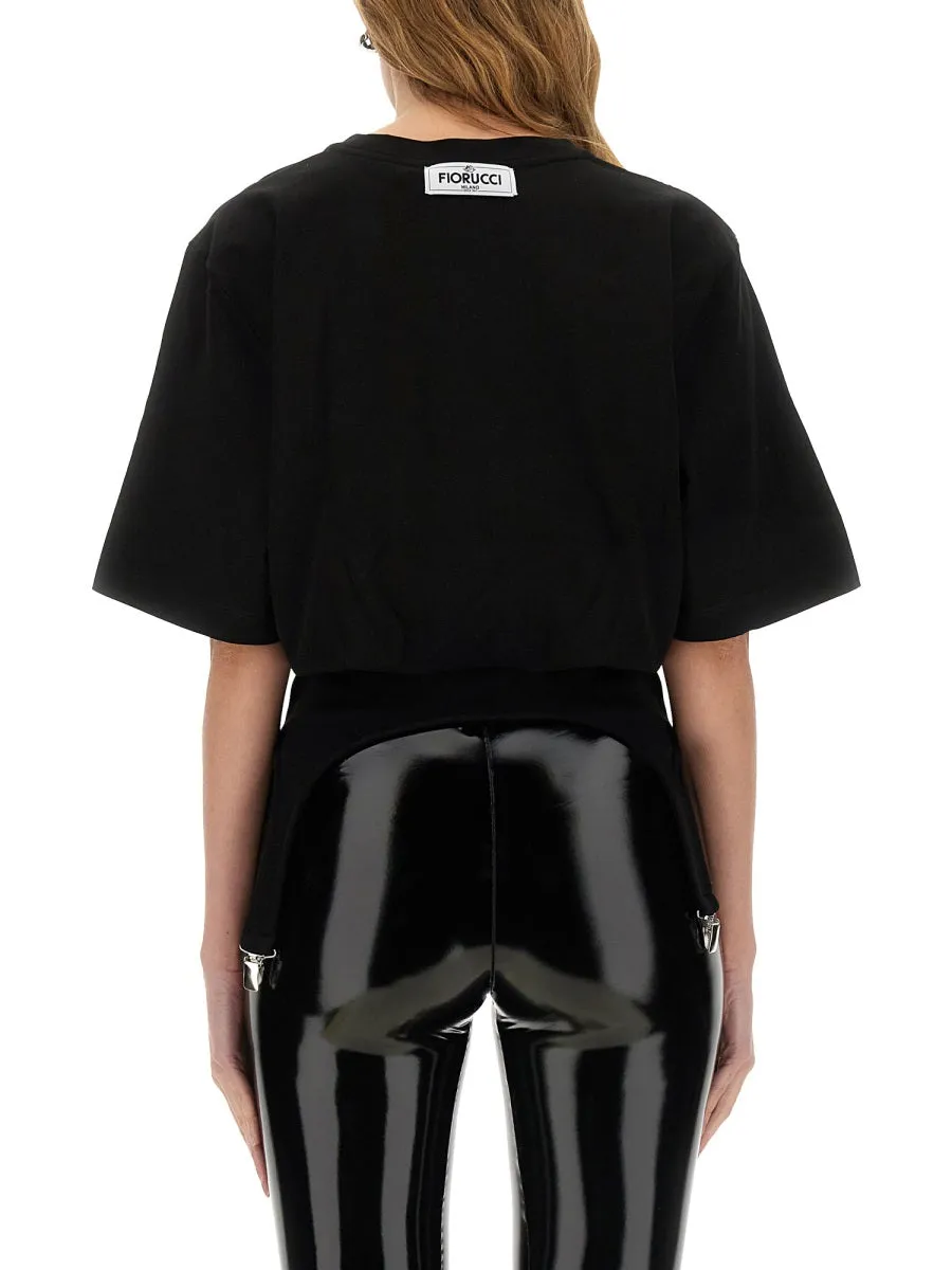 T-SHIRT WITH SUSPENDERS sold by Lord & Taylor product image thumbnail 3