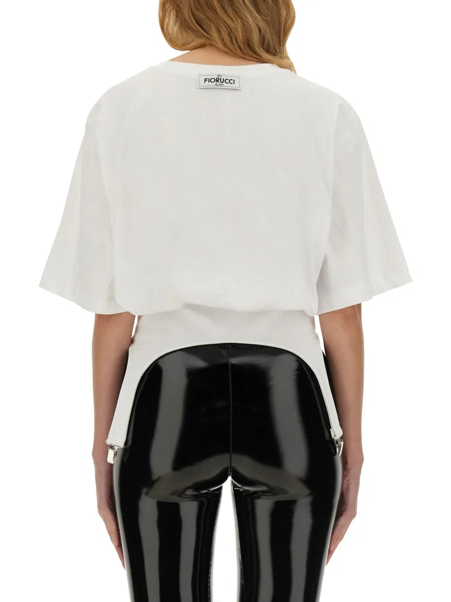 T-SHIRT WITH SUSPENDERS sold by Lord & Taylor product image thumbnail 3